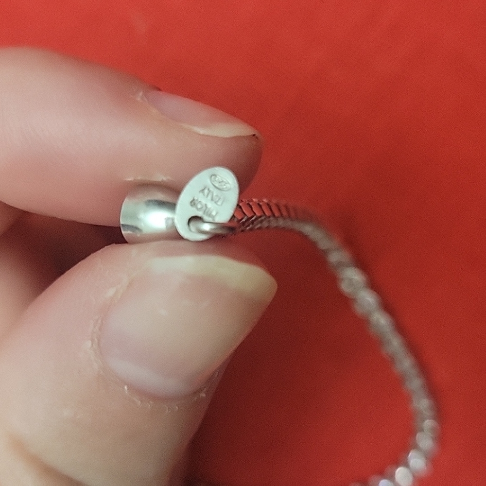 MILOR ITALY 925 CZ BRACELET - Picture 6 of 8